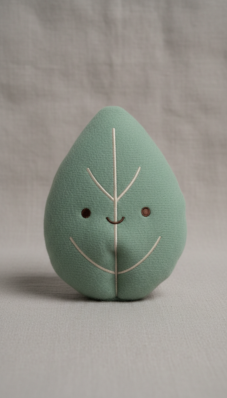 Minted Sage Plush Squeaker Toy